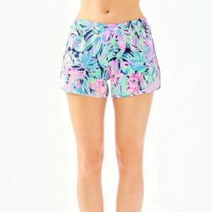 Lilly Pulitzer M Luxletic 4" Ocean Trail Short In Pink